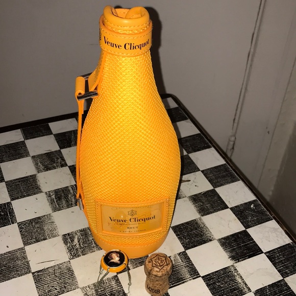Dining Veuve Clicquot Brut Champagne Bottle Koozie With Original Corkage Poshmark